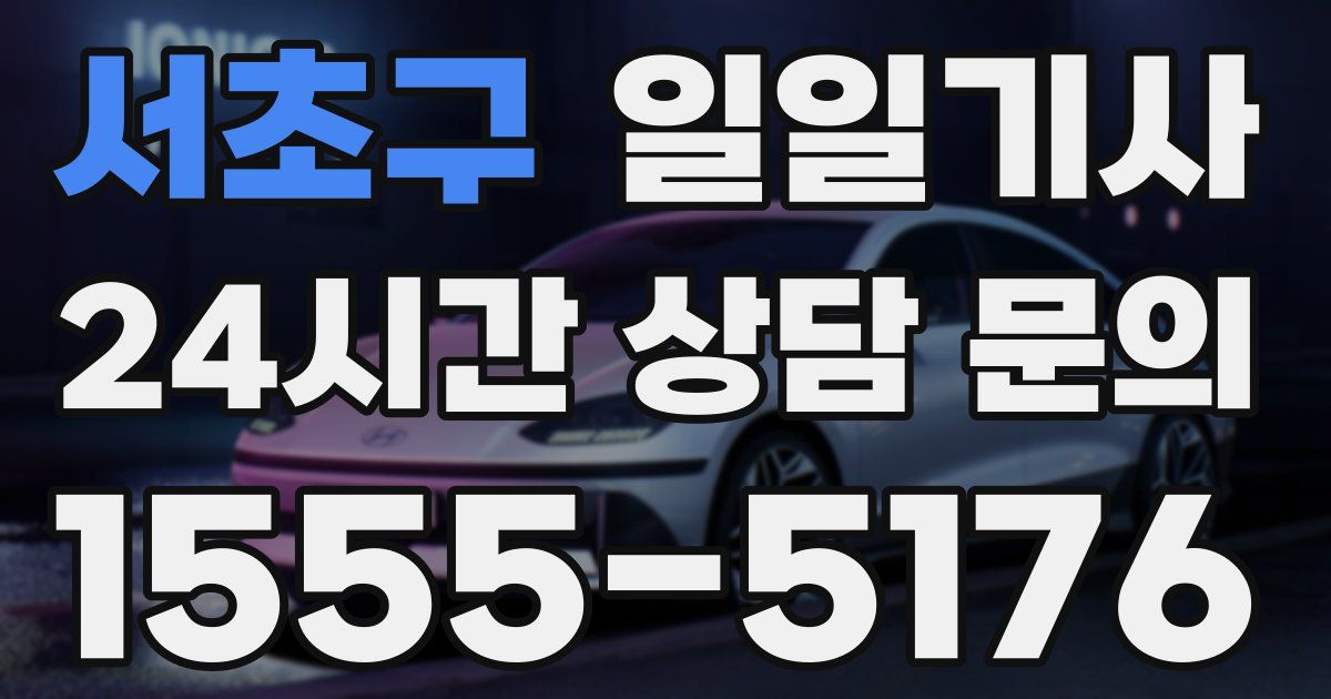 일일대리기사