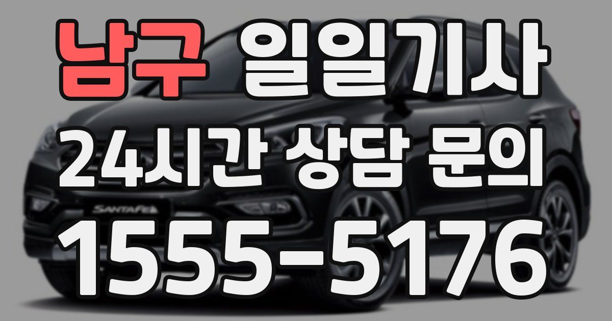 일일대리기사