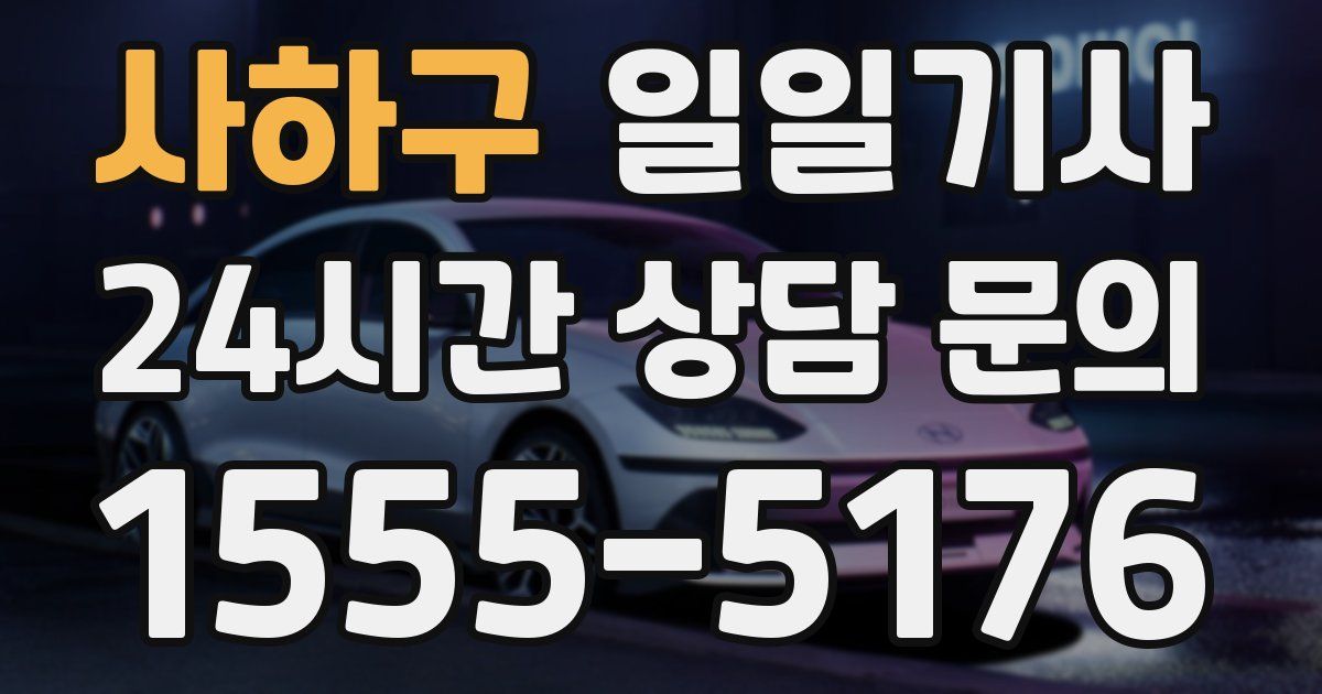 일일대리기사