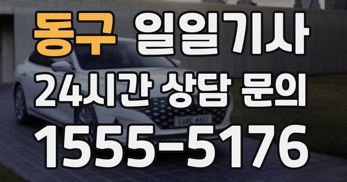 일일대리기사