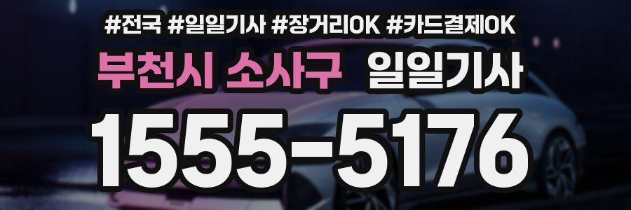 부천시 소사구 일일기사