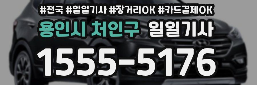 용인시 처인구 일일기사