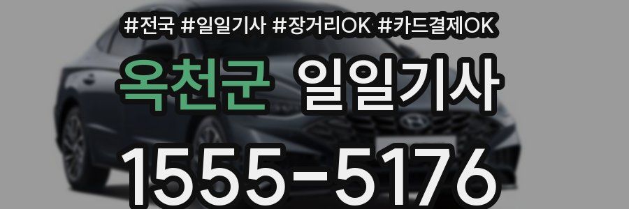 옥천군 일일기사