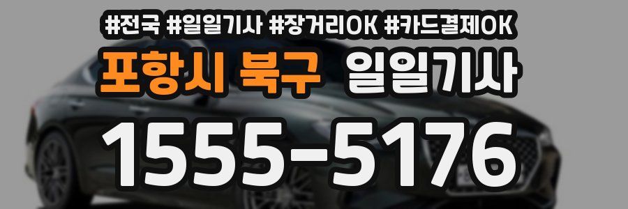 포항시 북구 일일기사