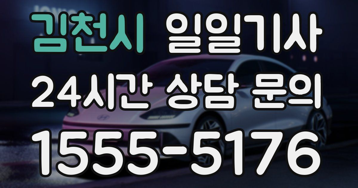 일일대리기사