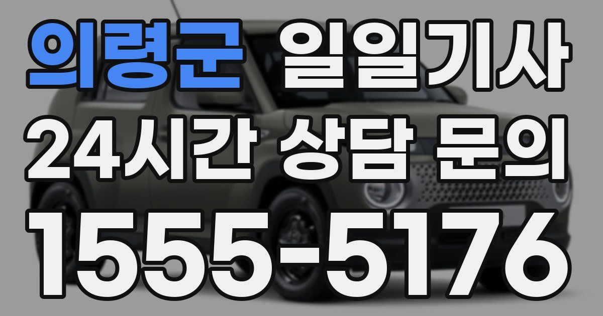 일일대리기사