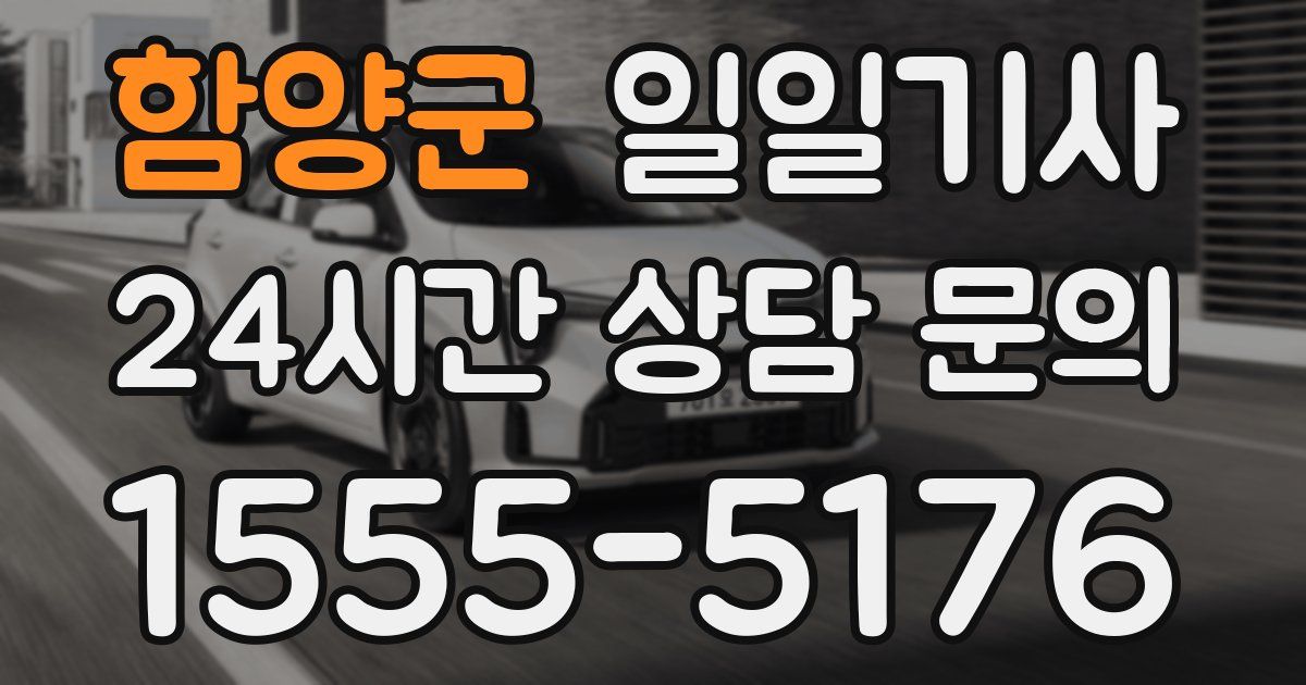 일일대리기사