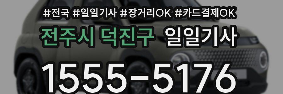 전주시 덕진구 일일기사