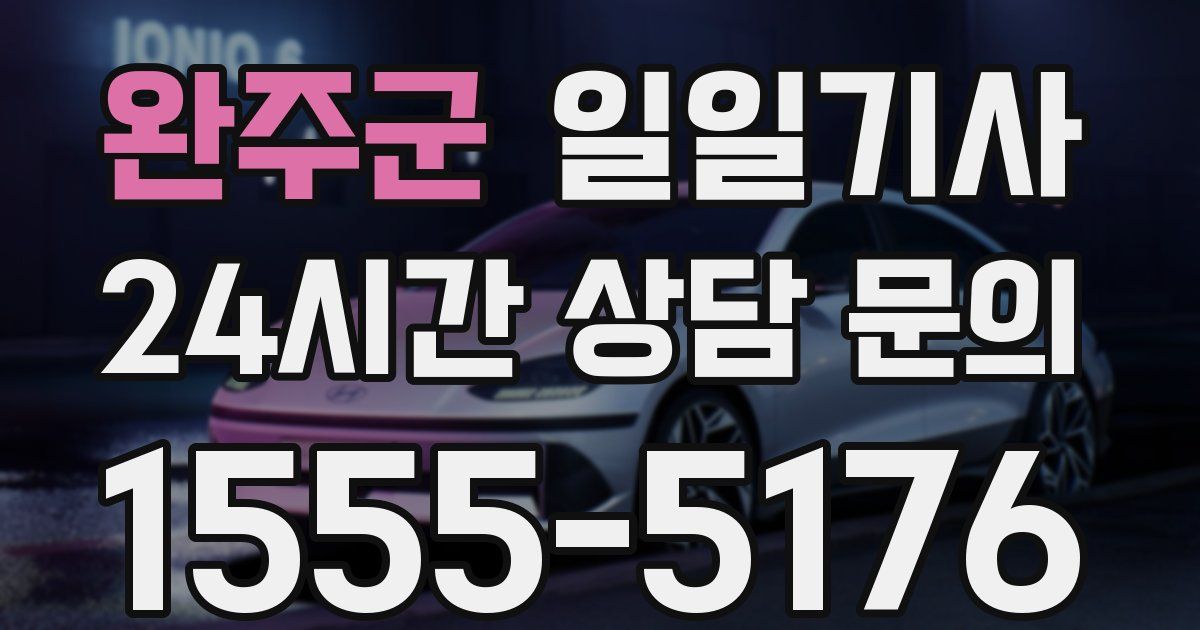 일일대리기사