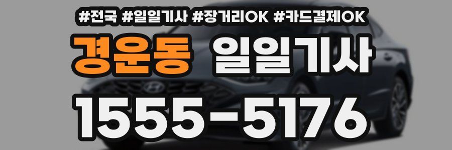 경운동 일일기사