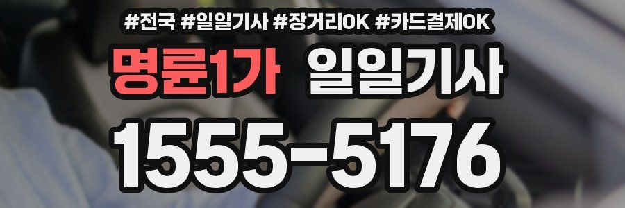 명륜1가 일일기사