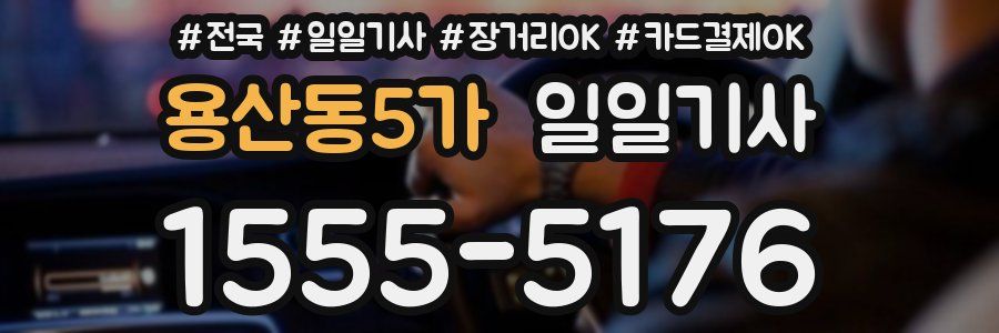 용산동5가 일일기사