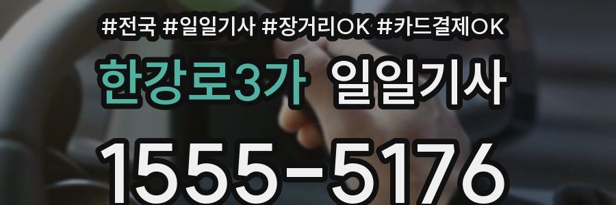 한강로3가 일일기사