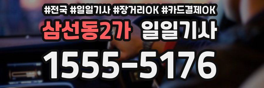 삼선동2가 일일기사