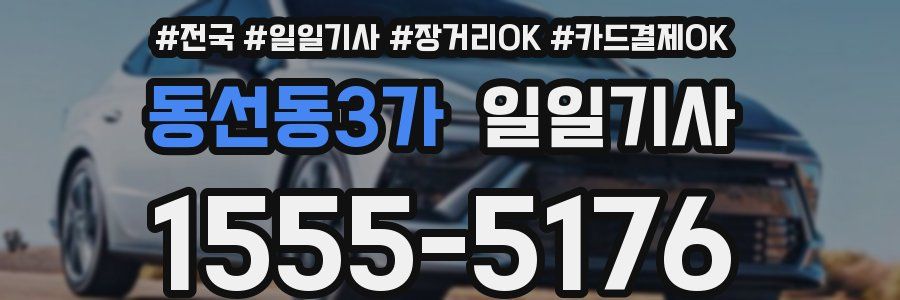 동선동3가 일일기사