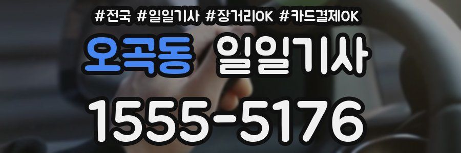 오곡동 일일기사