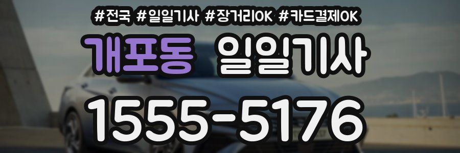 개포동 일일기사