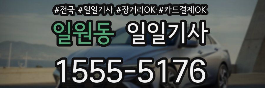 일원동 일일기사