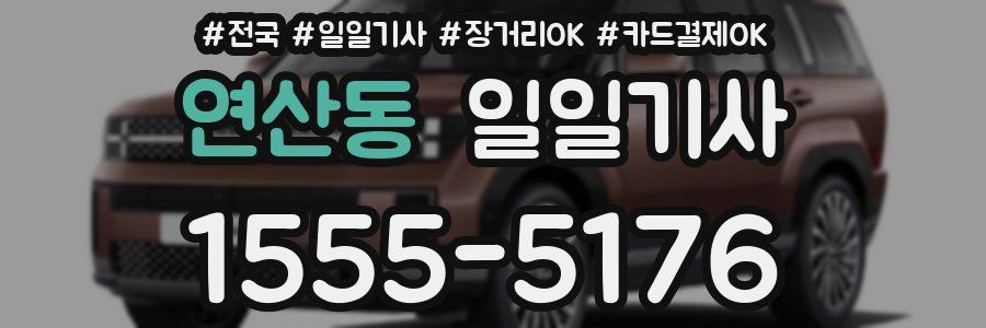 연산동 일일기사