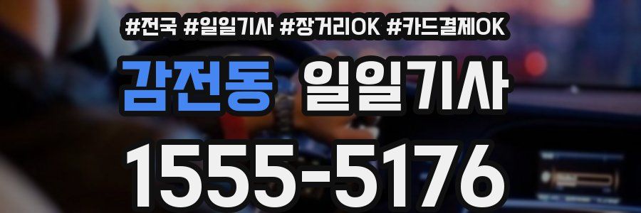 감전동 일일기사