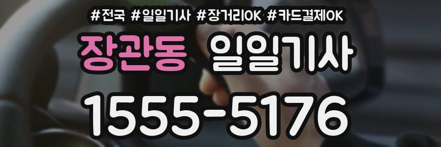 장관동 일일기사