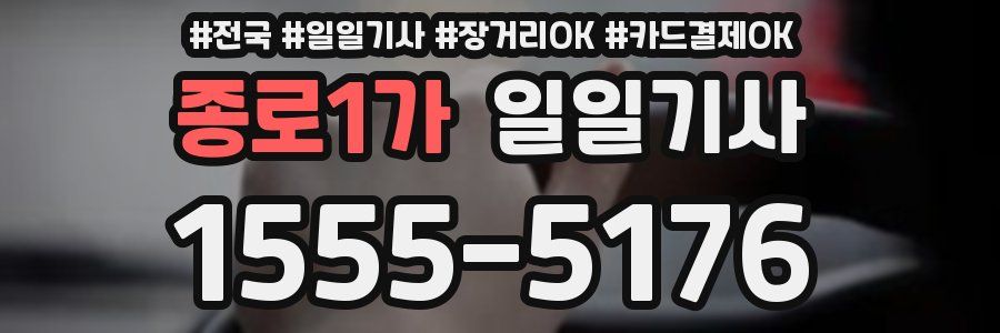 종로1가 일일기사