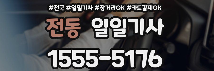전동 일일기사