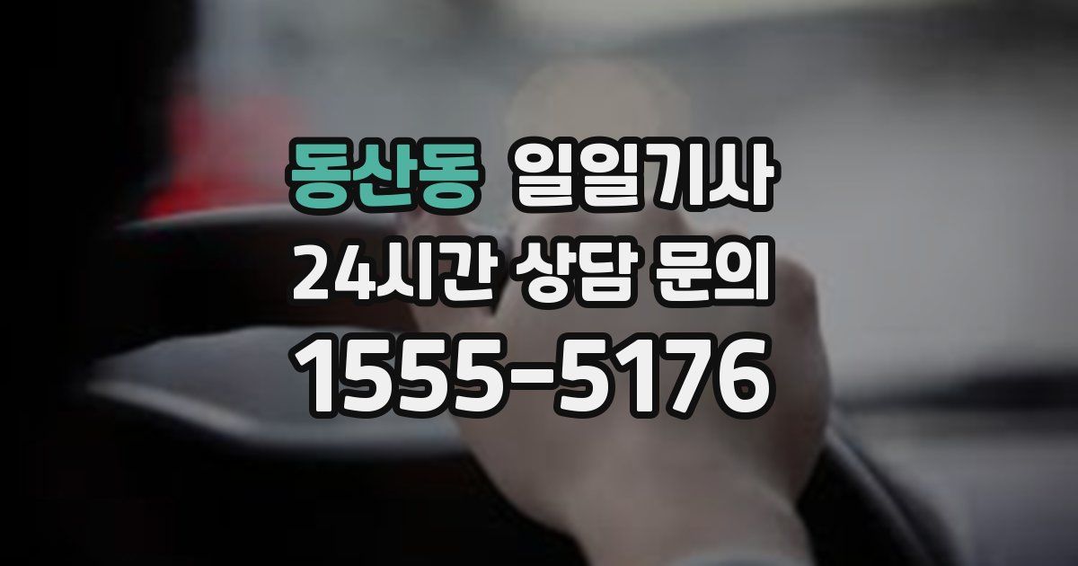 일일대리기사