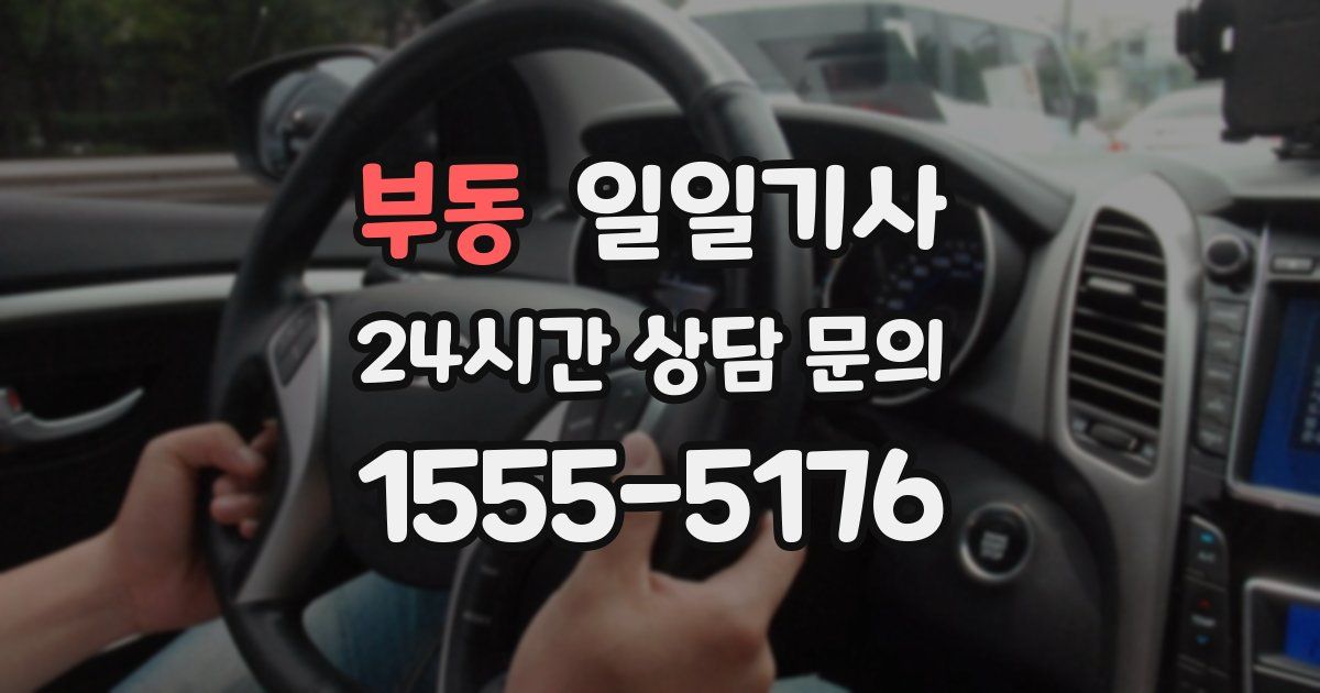 일일대리기사