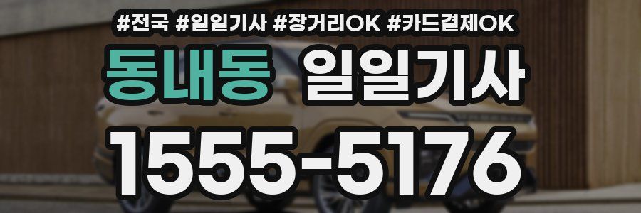 동내동 일일기사