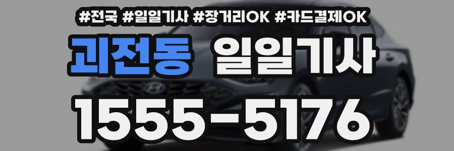 괴전동 일일기사