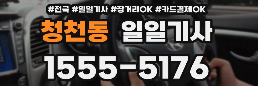 청천동 일일기사