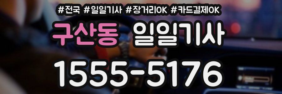 구산동 일일기사