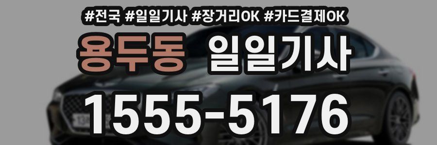 용두동 일일기사