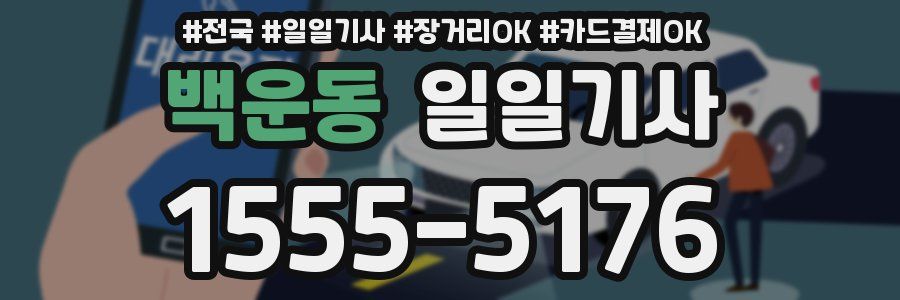 백운동 일일기사