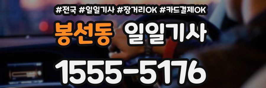 봉선동 일일기사