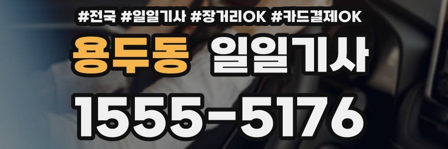 용두동 일일기사