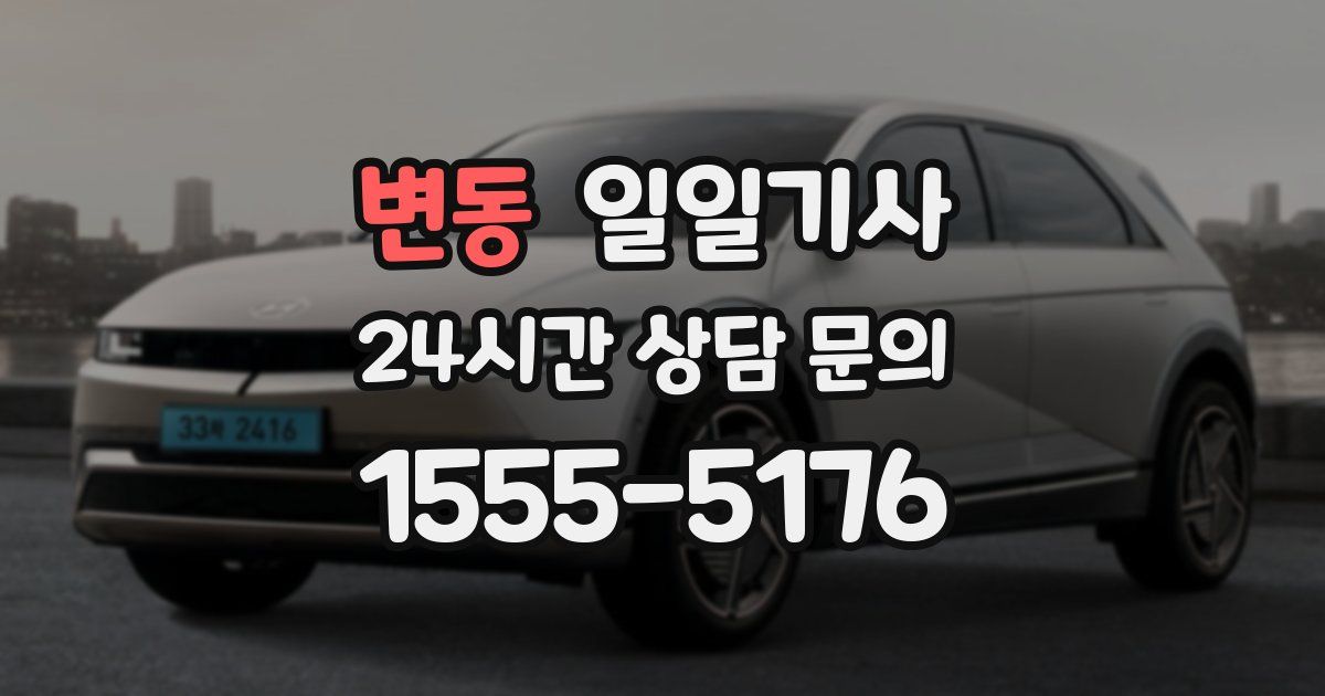일일대리기사
