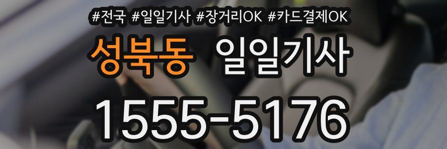 성북동 일일기사