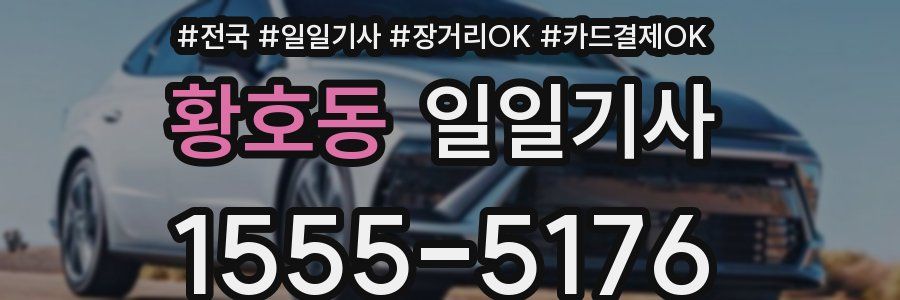 황호동 일일기사