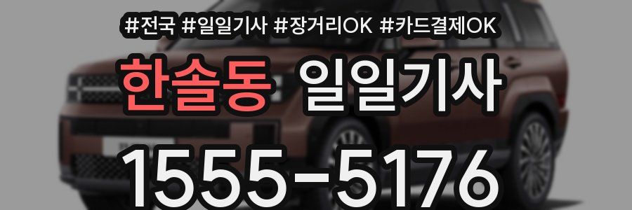 한솔동 일일기사