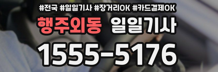 행주외동 일일기사