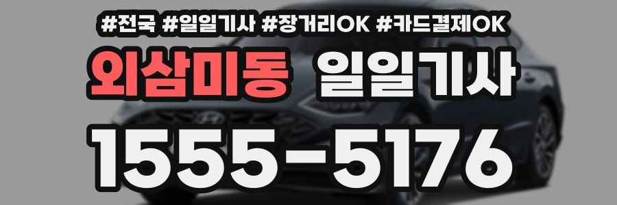 외삼미동 일일기사