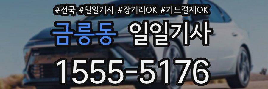 금릉동 일일기사