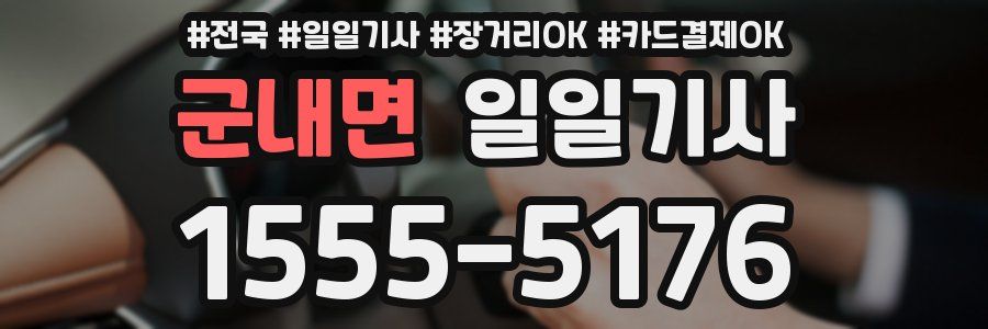 군내면 일일기사