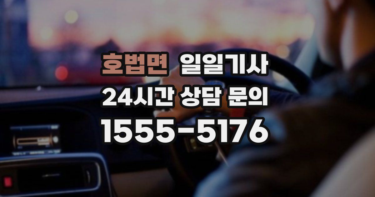 일일대리기사