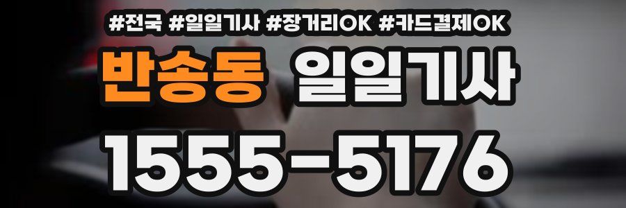 반송동 일일기사