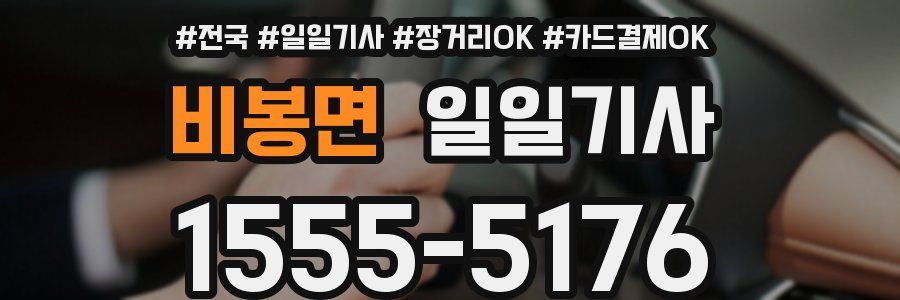 비봉면 일일기사