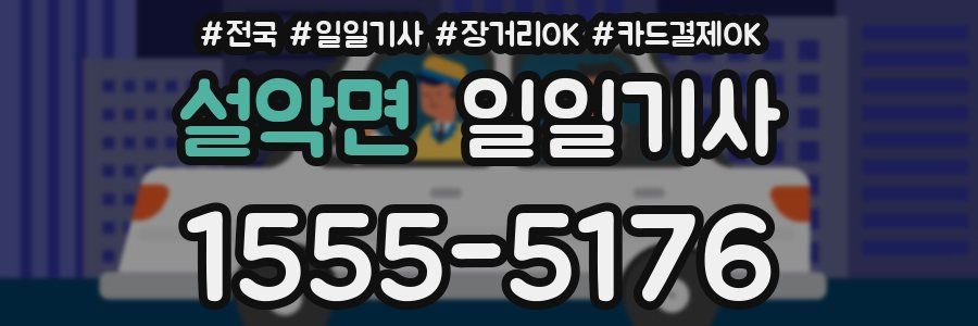 설악면 일일기사