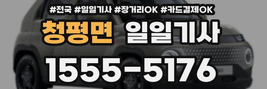 청평면 일일기사